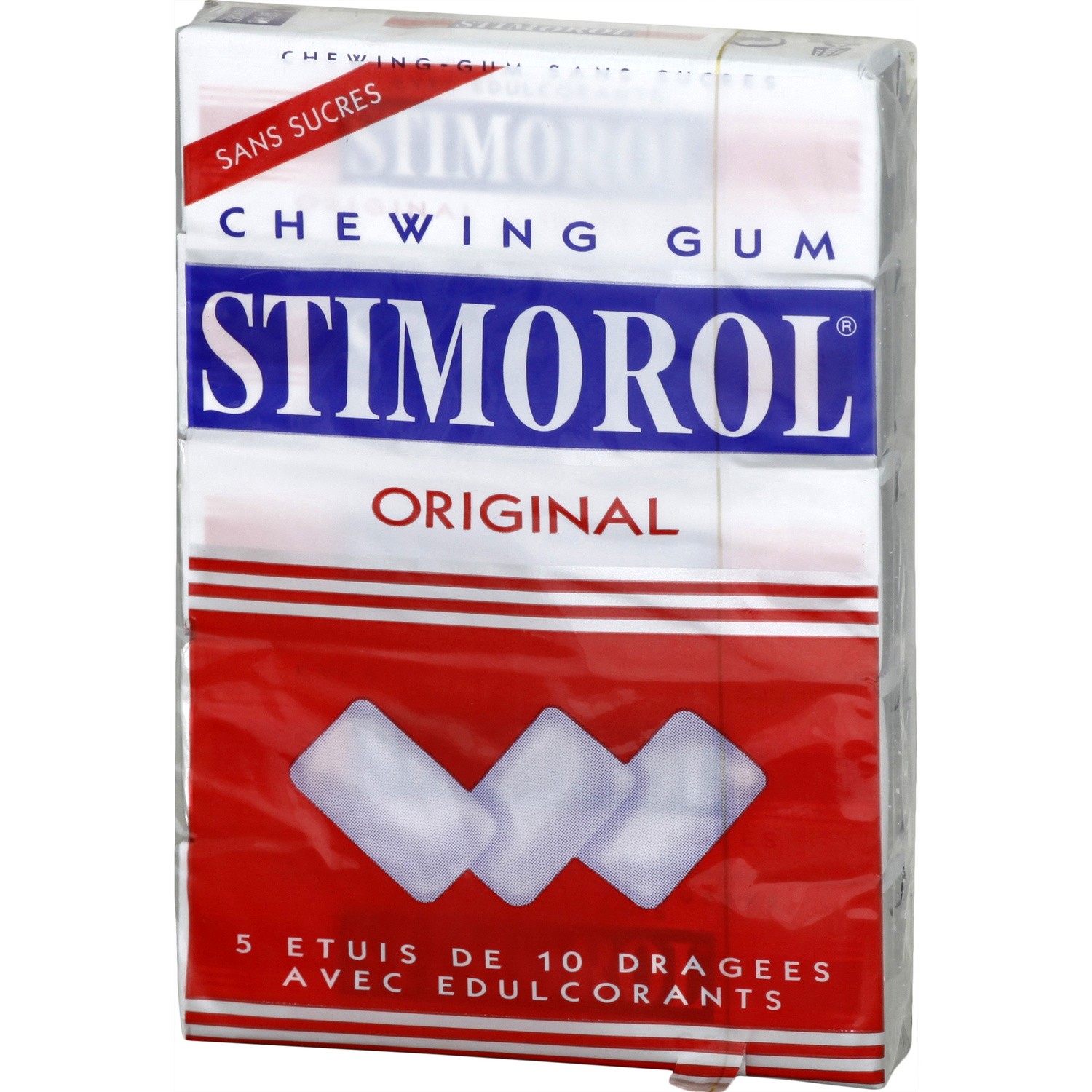 Chewing gum sans sucres menthe réglisse